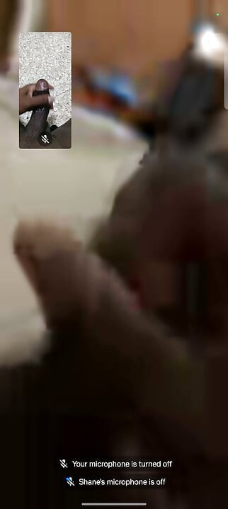 Two boys are in video call masterbating