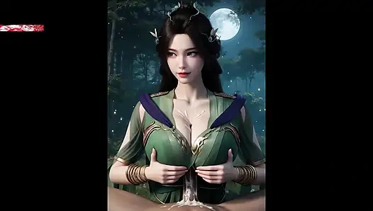 Sanal baştan çıkarma: 3 boyutlu kıvrımlar tanrıçası- 3d animasyon hentai