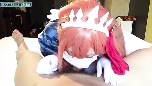 Raw creampie Gyaru Cosplayer goes wild Ahegao bloßgestellt höhepunkt nach dem höhepunkt