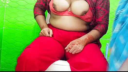 Bangladeshi newly married stepmom dirty talk with stepson sex video, Desi tharki stepson fuck his hot stepmom Bengali