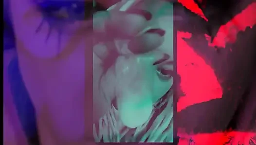Feel his semen in his mouth condom drain version