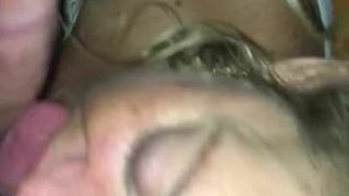 Nasty wife sucking cock