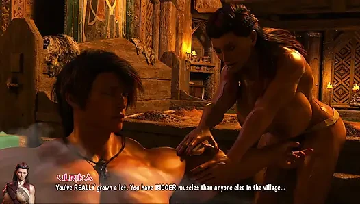 Elysielle Swallows Conan's Big Load First - Chalinora & Calista Onlookers