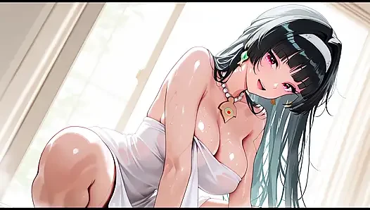 Astra yao duş alıyor, duşta seks, astra yao hentai cosplay
