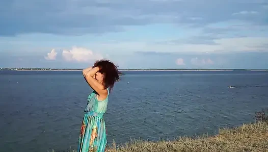 On steep over Volga-river