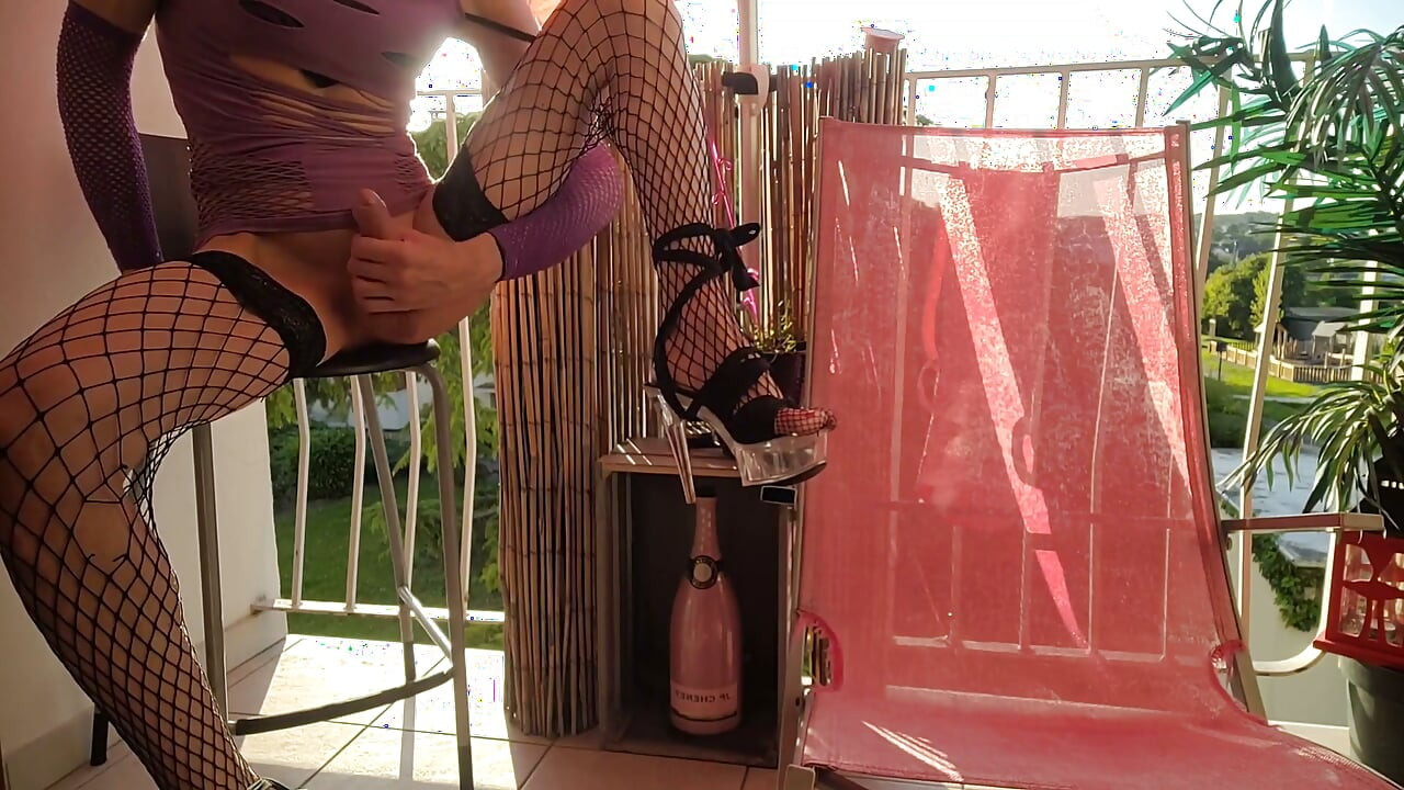 Ejacul 47:30 Dressviolette Au_balcon Cam 21mai2620h Vanessabitchx Parischiennetrvprod