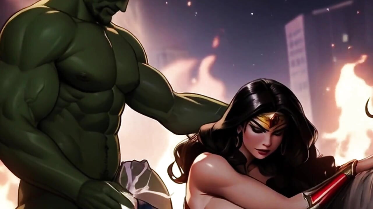 ワンダフル・ウーマン vs インティアバアブル・ハルクス フルムービー