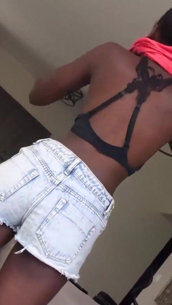 Powerful moment from "Innocent Skinny Black Model Falls Into Sex Trap At Fake Casting"