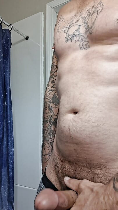 Jacking this cock