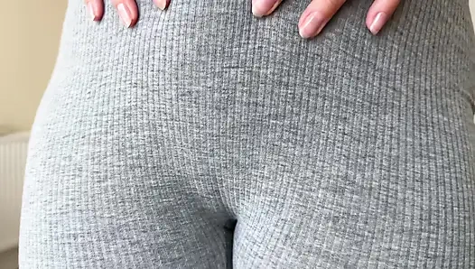 Girl teasing you in the tight pants