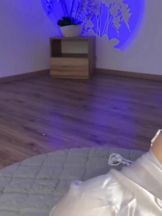 Blowjob and anal beads in doggy style with jucielussie