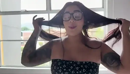 Big ass maid fucks me while cleaning my room