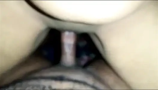 I'm spending the night with my girlfriend, I cum while fucking her, then she won't let me fuck her anymore.