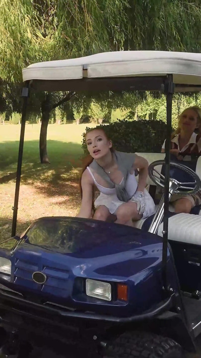 Golf Day Gets Naughty with Megan Murkovski and Jessie Ames