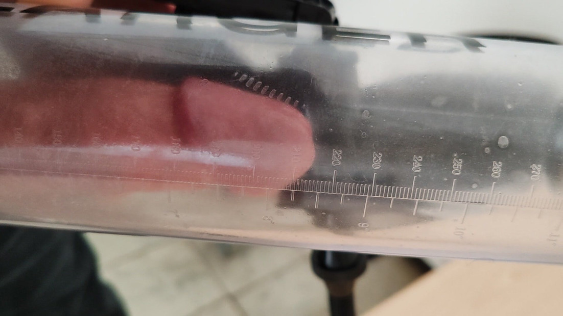 Pumped from Dwarf 8cm to Giant 22cm...