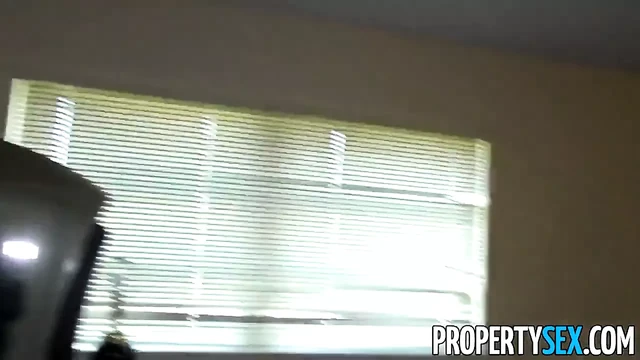 PropertySex - Latina agent cheers up client with some sex
