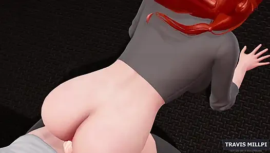 Muhteşem fitness modeli üzerinde edepsiz yoga öğretmeni