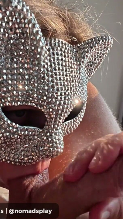 Sloppy Wet Blowjob at Sunset With Cum in Mouth | Clip 2