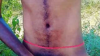Tamil men outside masturbation