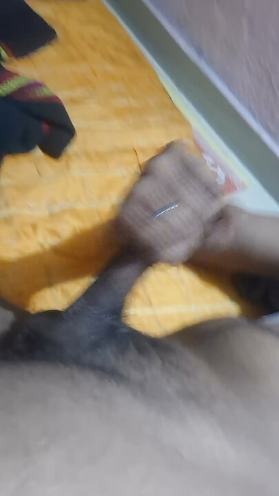Asshole and handjob