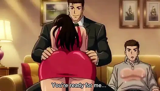 Ehemann teilt kurvige ehefrau mit reichem typen zum bezahlen von schulden