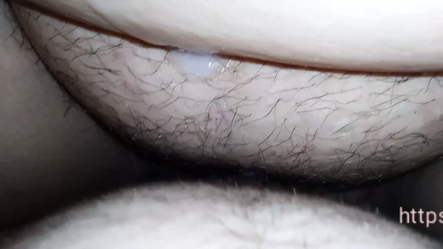 Native BBW slut fucked with cum on pussy then creampie