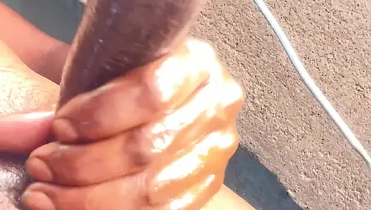 Großer stier bereit, desi großen schwanz mota lamba land zu ficken