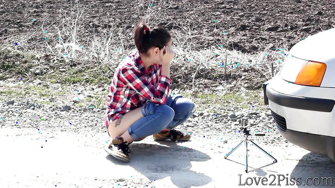 Peeing on the side of the road and many other places - compilation