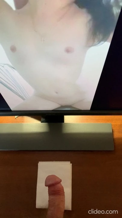 4 cumshot compilation, top view