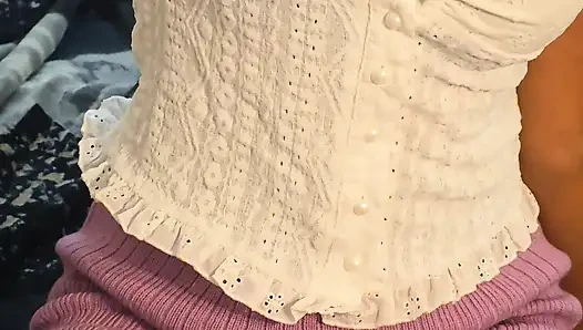 Get undressed with me  Kerala mallu hot wife izha