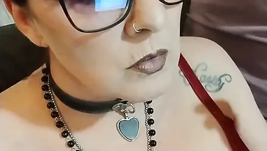 MILF Smoking in a Bra