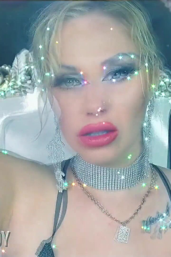 Power of my domination! Even at a big distance, you are completely mine!