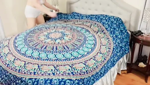 Asmr - elaina st james ganti baju tidur