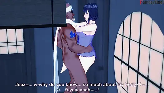 Hinata fucks a BBC while Naruto is in the room next door - Hinata NTR: Sinobi's Affair - Full Movie on patreon: Fantasyking3