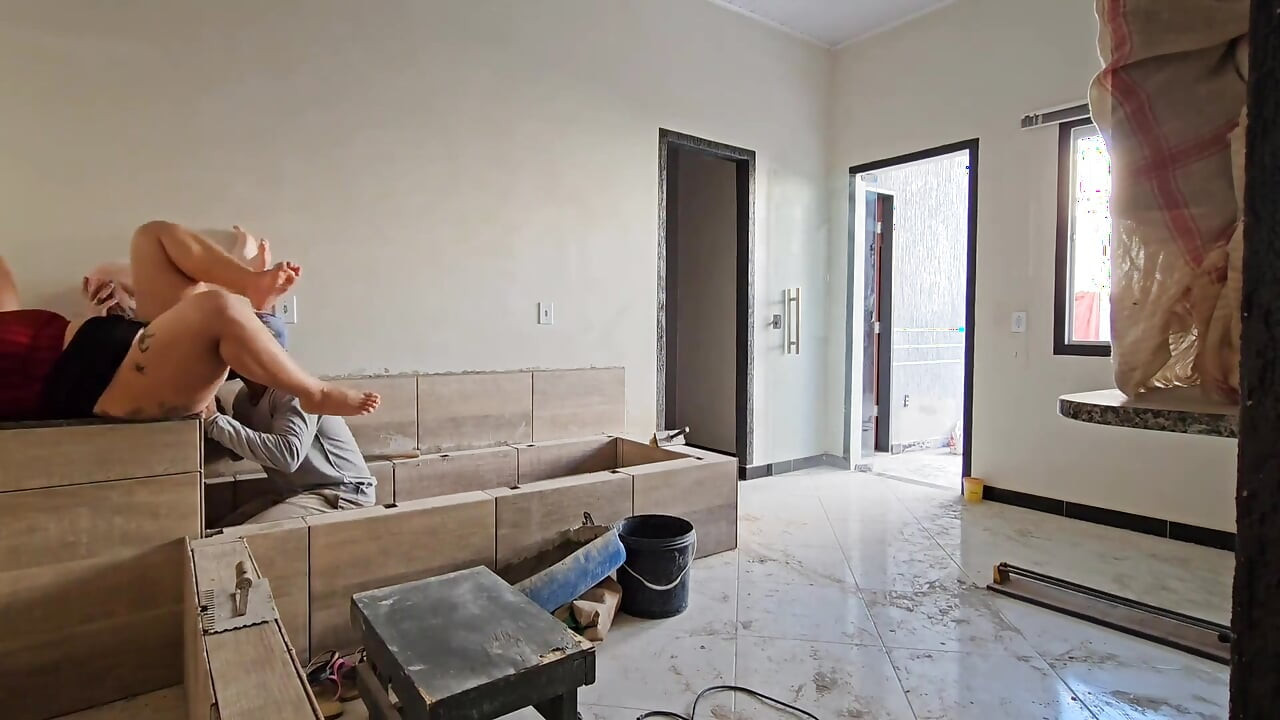 The Construction Worker Was Very Pleased When He Received a Visit From His Bosses at the Construction Site.