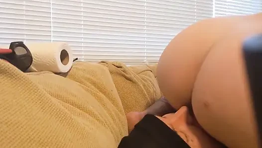 Alisha Adams и Olivia Marie дают мне минет