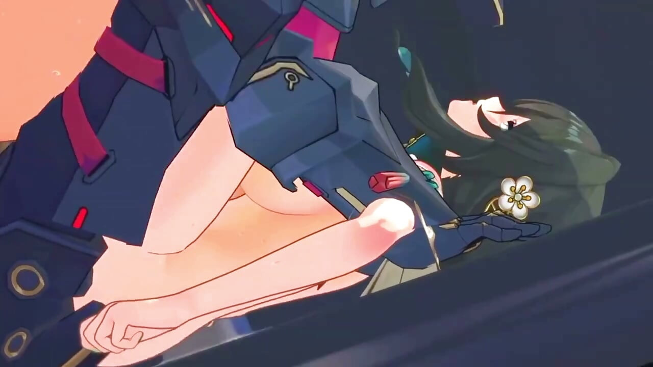 Honkai Star Rail - Ruan Mei erwischt beim fingern und ficken auf dem Ort - Hentai 3D Animationen