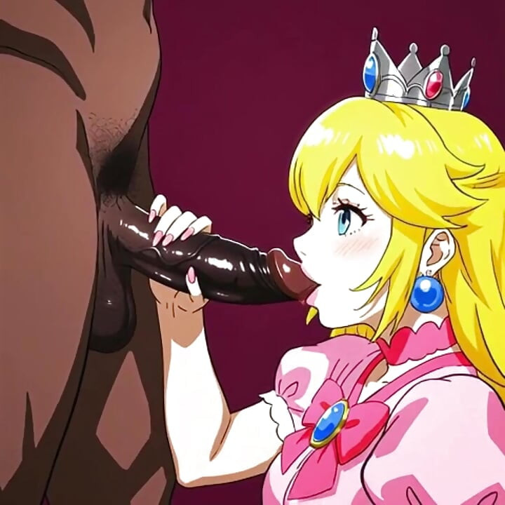 Princess Peach anime gagică bbc fun time sex AI Generated