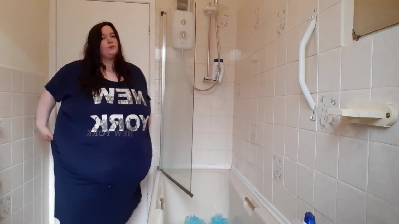 SSBBW 배와 몸의 지글