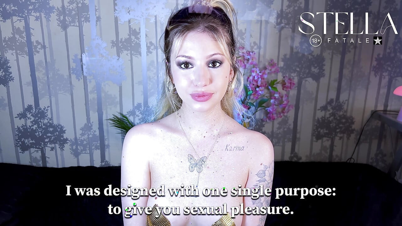 Stella Fembot Ai सेक्स रोबोट - जोरदार लंड चुसाई प्रदर्शन