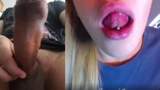 Virtual BJ Webcam model Blowjob