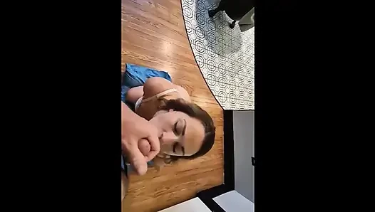 Wife Takes Multiple Facials From Husband