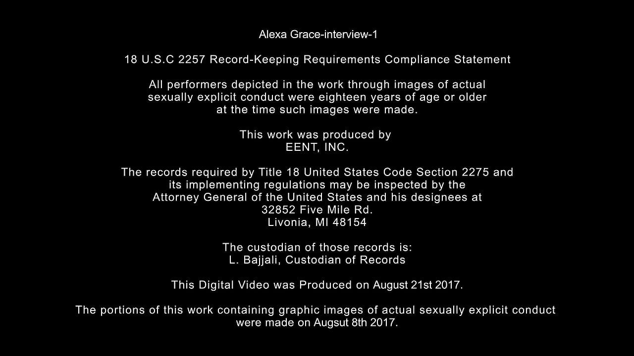 Alexa Grace entrevista