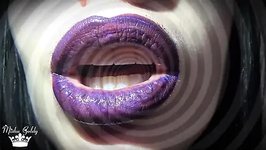 My Purple Magic Lips Making You Crazy