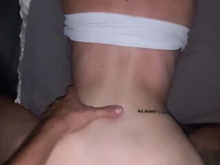 Loud Moaning Amateur Teen Gets Fucked