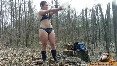 Bikini Black Powder Shooting