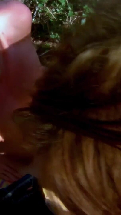 Francesa morena Krystal dupla penetração boquete ejaculação ao ar livre hardcore | Clipe 3