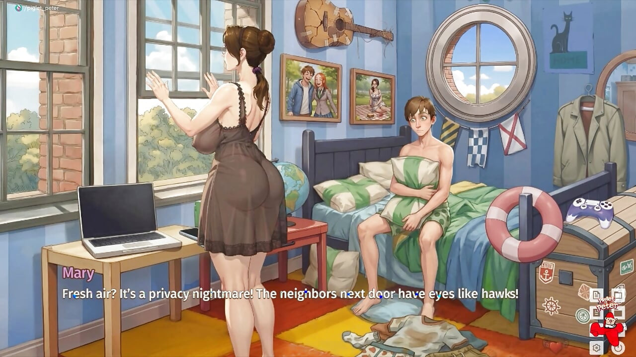 Taffy Tales Redux - Ep 2 (Stepmom in See-through Lingerie)