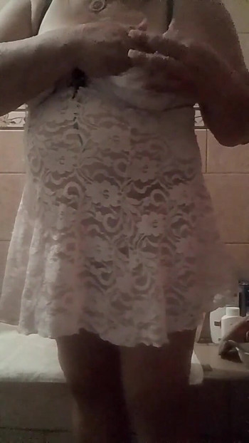 Iconic moment from "Mature stepmother accidentally sends a hot video to her"