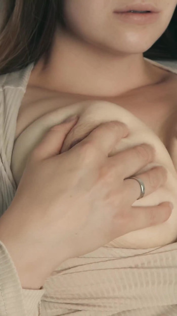 Memorable moment from "My wife does herself well in the chair and oral for me. I end up on her big breasts"